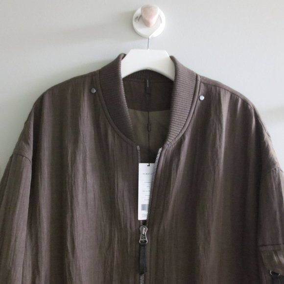 NWT HELMUT LANG MEN'S BOMBER JACKET Sz-M $1195 - Picture 5 of 12